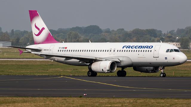 TC-FBR:Airbus A320-200:Freebird Airlines